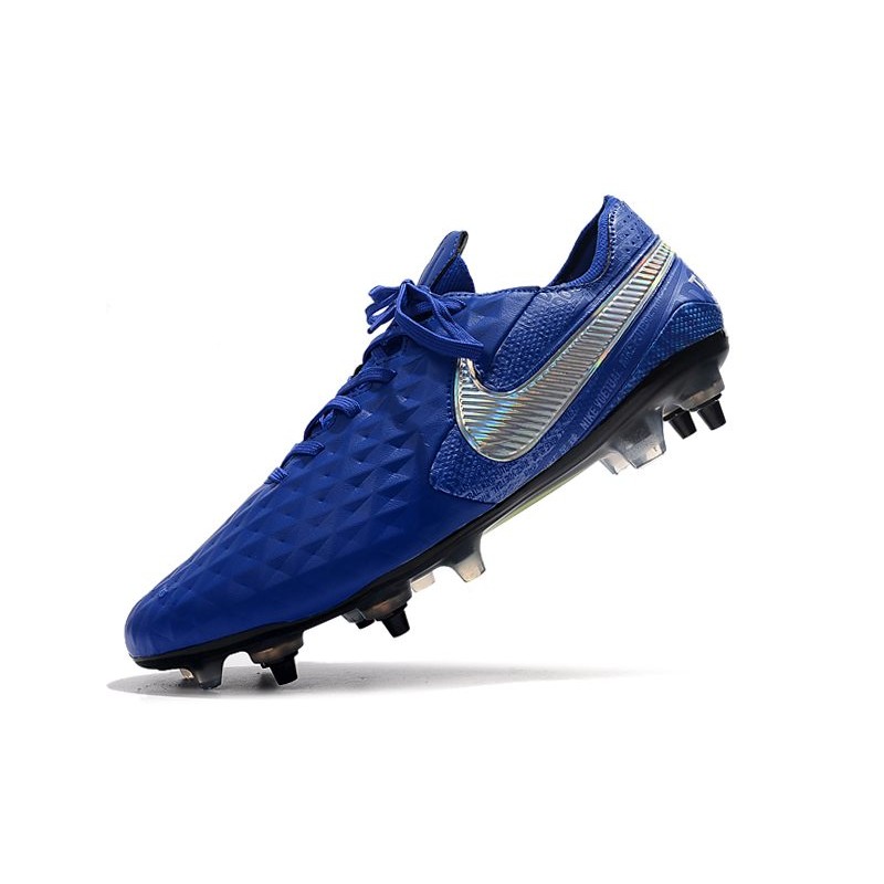 Nike Tiempo Legend VIII Elite SG PRO AC Modrý stříbrný